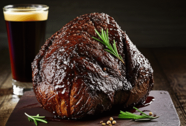 Carne Assada com Cerveja Preta Suculenta