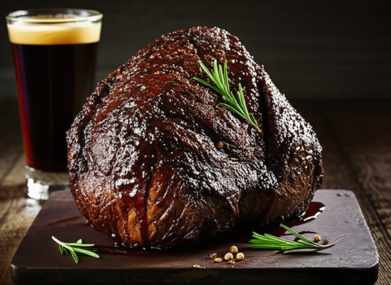 Carne Assada com Cerveja Preta Suculenta