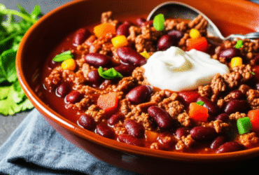 Chili com Carne: Receita Tex-Mex Autêntica e Deliciosa