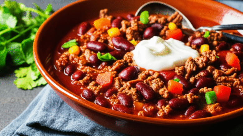 Chili com Carne: Receita Tex-Mex Autêntica e Deliciosa
