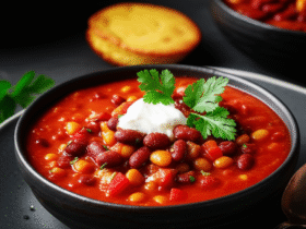 Chili Vegetariano Delicioso e Nutritivo