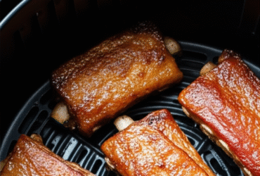 Costela Suína Crocante na Airfryer