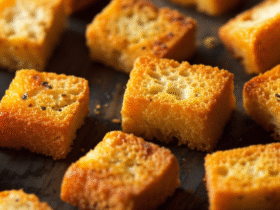 Croutons Caseiros Crocantes na Airfryer