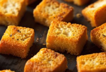 Croutons Caseiros Crocantes na Airfryer