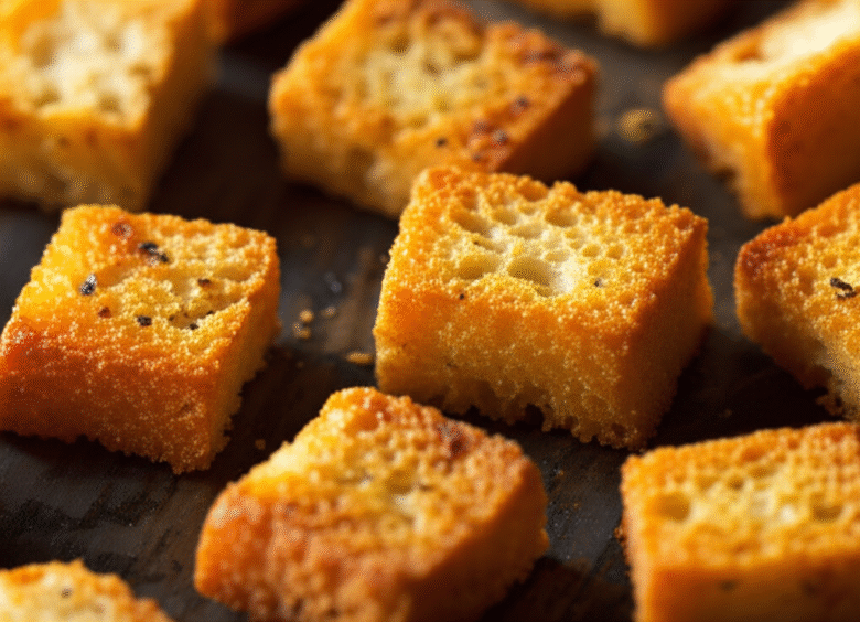 Croutons Caseiros Crocantes na Airfryer