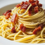 Espaguete à Carbonara Clássico