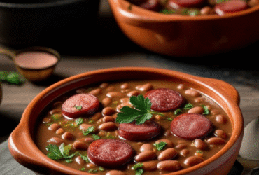 Feijão com Calabresa: Sabor e Tradição em um Prato