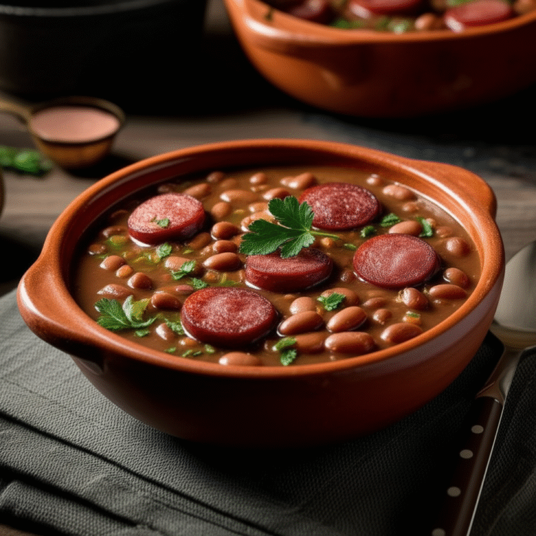 Feijão com Calabresa: Sabor e Tradição em um Prato
