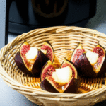Figos Assados com Mel e Queijo de Cabra na Airfryer: Uma Delícia Rápida