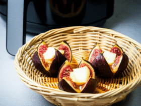 Figos Assados com Mel e Queijo de Cabra na Airfryer: Uma Delícia Rápida