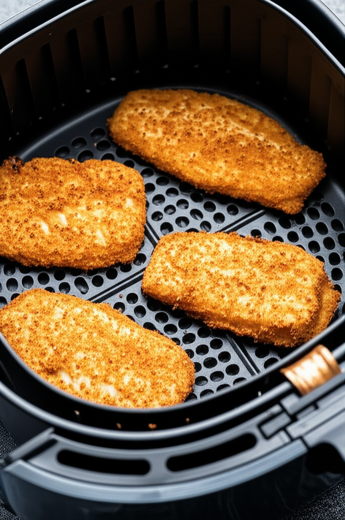 Filetes de Peixe Crocantes na Airfryer