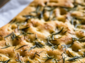 Focaccia com Alecrim Caseira