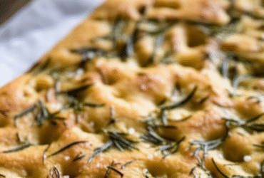 Focaccia com Alecrim Caseira