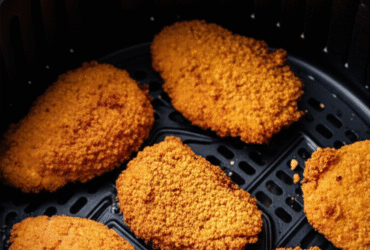 Frango à Milanesa Crocante na Airfryer