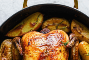 Frango Assado com Batatas: Receita Caseira Deliciosa