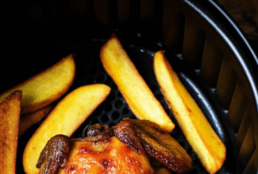 Frango com Batatas Crocantes na Airfryer