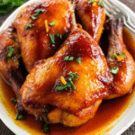 Frango com Molho de Laranja Saboroso e Suculento