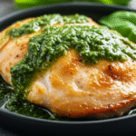 Frango com Molho de Manjericão Cremoso e Aromático