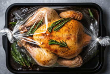 Frango Rápido e Prático Assado no Saco: Receita Sem Sujeira