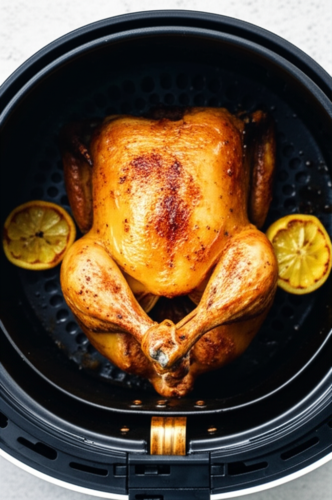 Galeto Assado com Limão Siciliano na Airfryer: Receita Fácil e Saborosa