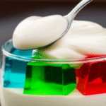 Gelatina Colorida com Creme: Uma Delícia Refrescante e Divertida