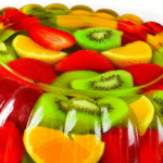 Gelatina com Frutas Refrescante e Colorida