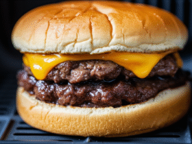 Hambúrguer Caseiro Suculento na Airfryer