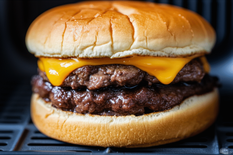Hambúrguer Caseiro Suculento na Airfryer