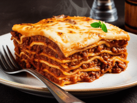 Lasanha de Carne Moída Tradicional
