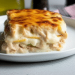 Lasanha de Frango Cremosa com Molho Branco