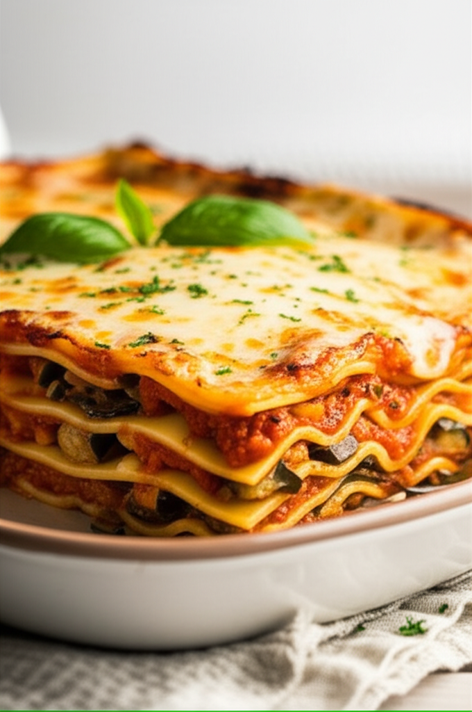 Lasanha Vegetariana Deliciosa e Fácil