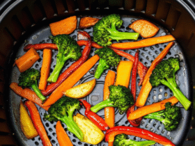 Legumes Assados Crocantes na Airfryer