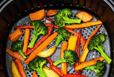 Legumes Assados Crocantes na Airfryer