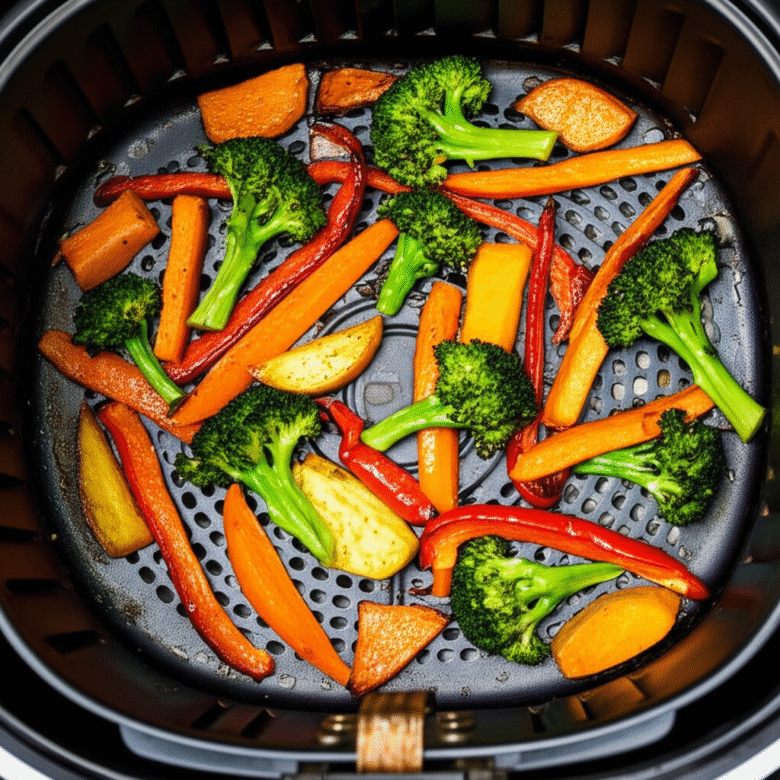 Legumes Assados Crocantes na Airfryer
