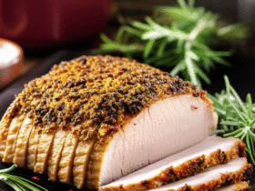 Lombo de Porco com Crosta de Ervas na Airfryer: Uma Explosão de Sabores