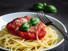 Macarrão com Molho de Tomate Caseiro: Receita Simples e Deliciosa