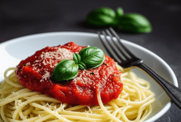 Macarrão com Molho de Tomate Caseiro: Receita Simples e Deliciosa