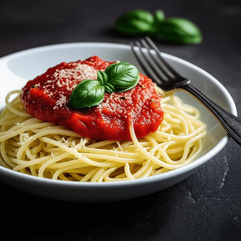Macarrão com Molho de Tomate Caseiro: Receita Simples e Deliciosa