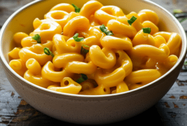 Macarrão com Queijo Cremoso