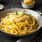 Macarrão Cremoso com Molho de Queijo Caseiro
