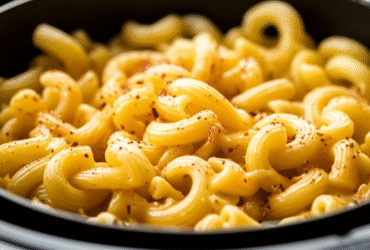 Macarrão Cremoso na Airfryer