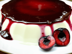 Delicioso Manjar de Coco com Calda de Ameixa: Receita Cremosa e Fácil