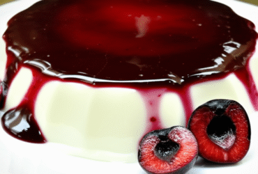 Delicioso Manjar de Coco com Calda de Ameixa: Receita Cremosa e Fácil
