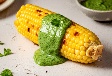 Milho na Espiga com Manteiga de Coentro na Airfryer: Sabor Junino Moderno