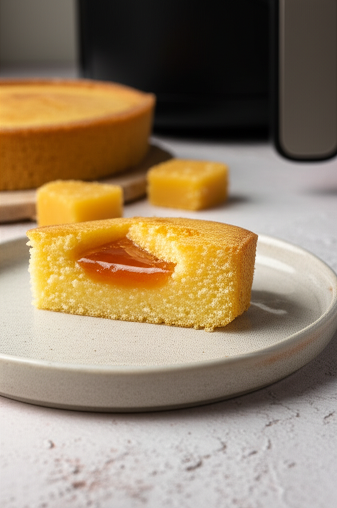 Mini Bolo de Fubá com Goiabada na Airfryer: Receita Rápida e Deliciosa