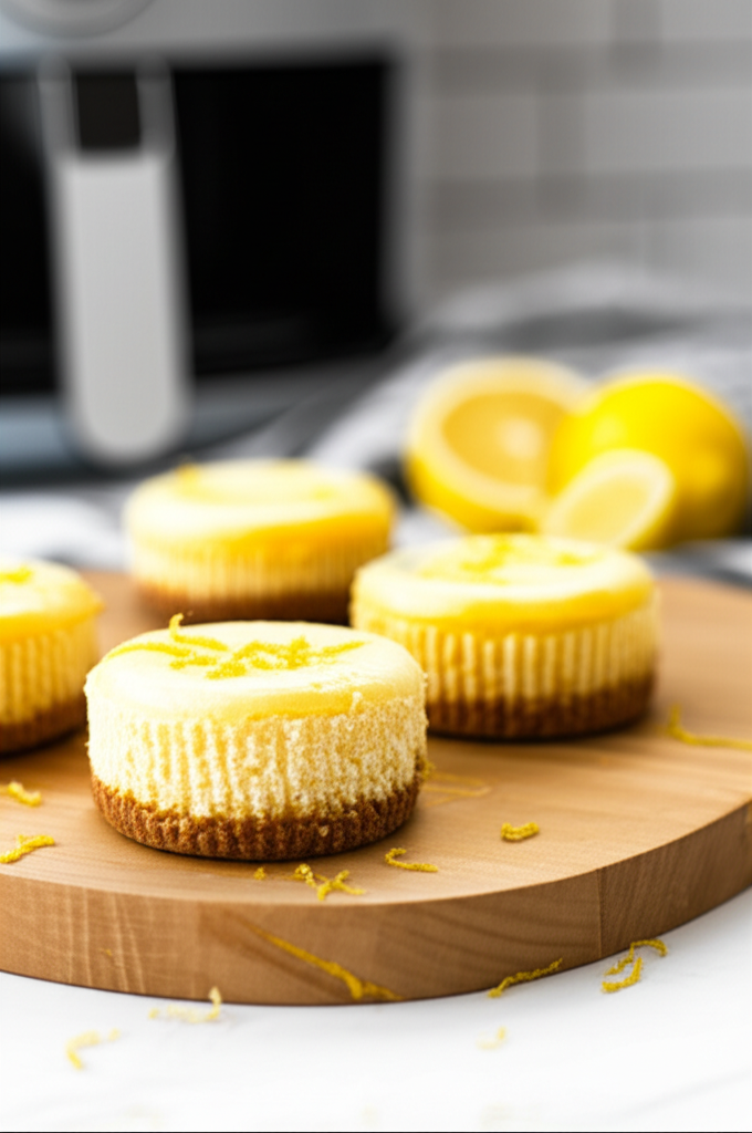 Mini Cheesecake de Limão na Airfryer: Receita Fácil e Deliciosa