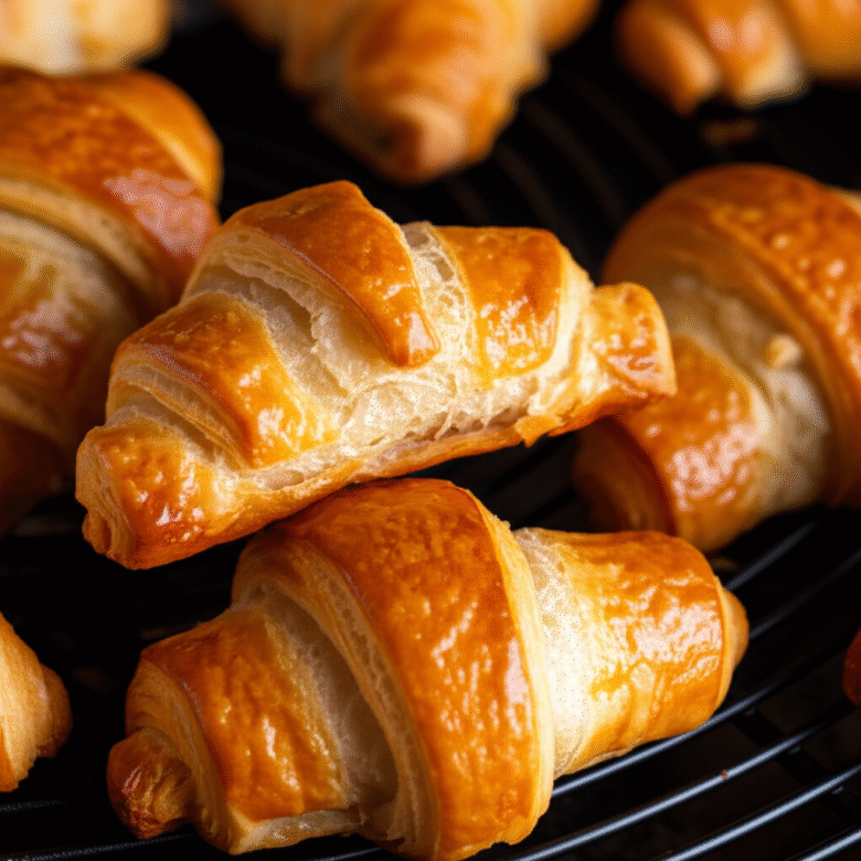 Mini Croissants de Massa Folhada na Airfryer: Receita Fácil e Rápida
