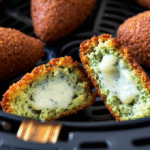 Mini Quibes Recheados com Gorgonzola na Airfryer: Uma Delícia Árabe Moderna