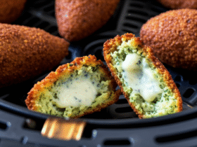 Mini Quibes Recheados com Gorgonzola na Airfryer: Uma Delícia Árabe Moderna