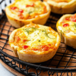 Mini Quiches sem Base na Airfryer: Delícias Práticas e Rápidas